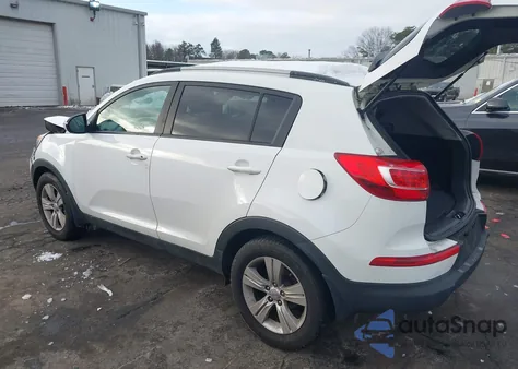 2013 Kia Sportage Lx из США, поврежденный, VIN KNDPB3A21D7501888